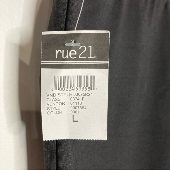 NWT Rue 21 black pants size large - Picture 4 of 5